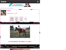 Tablet Screenshot of elodie-cindelle.skyrock.com