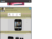 Tablet Screenshot of france-mobile.skyrock.com