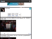 Tablet Screenshot of franksilver.skyrock.com