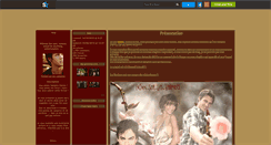 Desktop Screenshot of fiction-sur-les-vampires.skyrock.com