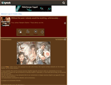 Tablet Screenshot of fiction-sur-les-vampires.skyrock.com