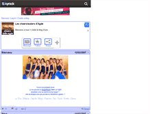 Tablet Screenshot of cheers-from-agde.skyrock.com