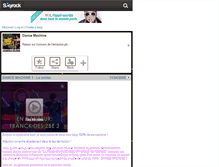 Tablet Screenshot of dancemachine2.skyrock.com