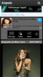 Mobile Screenshot of hannah-miley123.skyrock.com