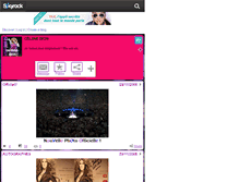 Tablet Screenshot of ce-liine-dion.skyrock.com