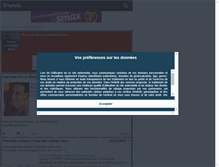 Tablet Screenshot of olivier-breitman-fans.skyrock.com