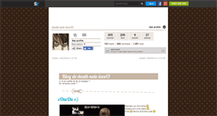 Desktop Screenshot of death-note-love13.skyrock.com