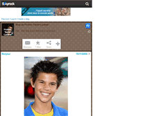 Tablet Screenshot of fiction-taylor-lautner.skyrock.com