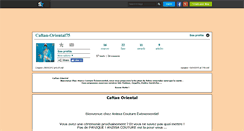 Desktop Screenshot of caftan-oriental75.skyrock.com