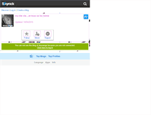 Tablet Screenshot of douxange.skyrock.com