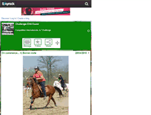 Tablet Screenshot of challenge-chti-ouest.skyrock.com