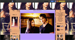 Desktop Screenshot of elena-and-damon.skyrock.com