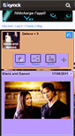 Mobile Screenshot of elena-and-damon.skyrock.com