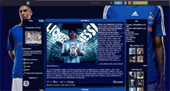 Desktop Screenshot of lionel-19-messi.skyrock.com