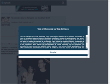 Tablet Screenshot of jonathan-groff.skyrock.com