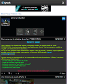 Tablet Screenshot of johan-production.skyrock.com