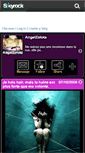Mobile Screenshot of angelzolota.skyrock.com