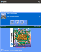 Tablet Screenshot of animal-crossing-life.skyrock.com