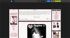 Desktop Screenshot of history-of-justinb.skyrock.com