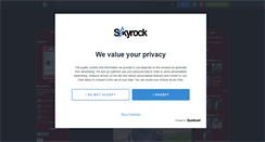 Desktop Screenshot of next666.skyrock.com