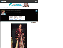 Tablet Screenshot of houda-kaftan-marocain.skyrock.com