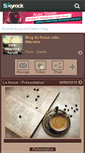 Mobile Screenshot of cafe-litteraire-forum.skyrock.com