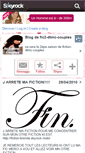 Mobile Screenshot of fic2-dtmc-couples.skyrock.com