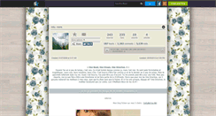 Desktop Screenshot of mlle--miimi.skyrock.com