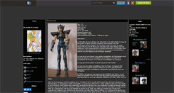 Desktop Screenshot of myworldofstseiya.skyrock.com