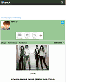 Tablet Screenshot of ai-shiteruu.skyrock.com