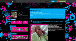 Desktop Screenshot of mickalvicen.skyrock.com