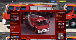 Desktop Screenshot of cedricpompier.skyrock.com