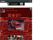 Tablet Screenshot of cedricpompier.skyrock.com