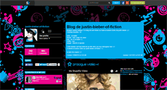 Desktop Screenshot of justin-bieber-of-fiction.skyrock.com