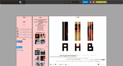 Desktop Screenshot of ahbb.skyrock.com