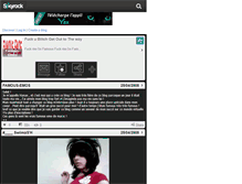 Tablet Screenshot of famous-emos.skyrock.com