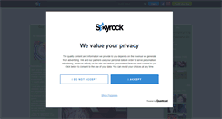 Desktop Screenshot of blurpette.skyrock.com