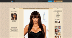 Desktop Screenshot of mlle-kardashian.skyrock.com