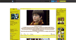 Desktop Screenshot of harry-potter-son-histoir.skyrock.com