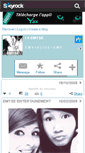Mobile Screenshot of emyse.skyrock.com