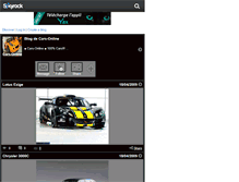 Tablet Screenshot of cars-online.skyrock.com