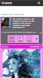 Mobile Screenshot of angenoire0.skyrock.com