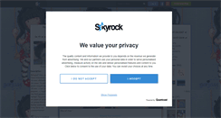 Desktop Screenshot of picotine.skyrock.com