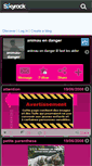 Mobile Screenshot of animau-danger.skyrock.com