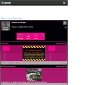 Tablet Screenshot of animau-danger.skyrock.com