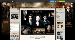 Desktop Screenshot of fanfiction2twilight.skyrock.com