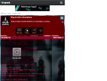 Tablet Screenshot of dark-cult-prophecy.skyrock.com