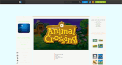 Desktop Screenshot of animal-crossing3ds.skyrock.com