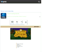 Tablet Screenshot of animal-crossing3ds.skyrock.com