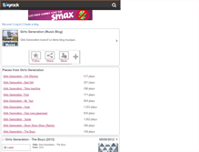 Tablet Screenshot of girls-generation-music4.skyrock.com